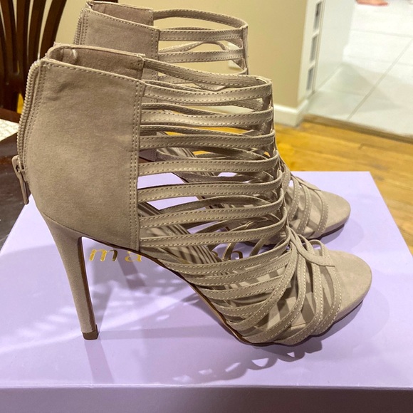 Madden Girl Shoes Lexxx Taupe Fab Madden Girl Heels Poshmark